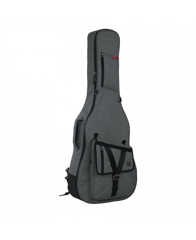 Gator Cases GT-ACOUSTIC-GRY Borsa Transit chitarra acustica Grigio chiaro Custodie & borse per strumenti