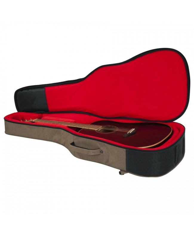 Gator Cases GT-ACOUSTIC-TAN Acoustic Guitar Transit Bag Beige Instrument Cases & Bags