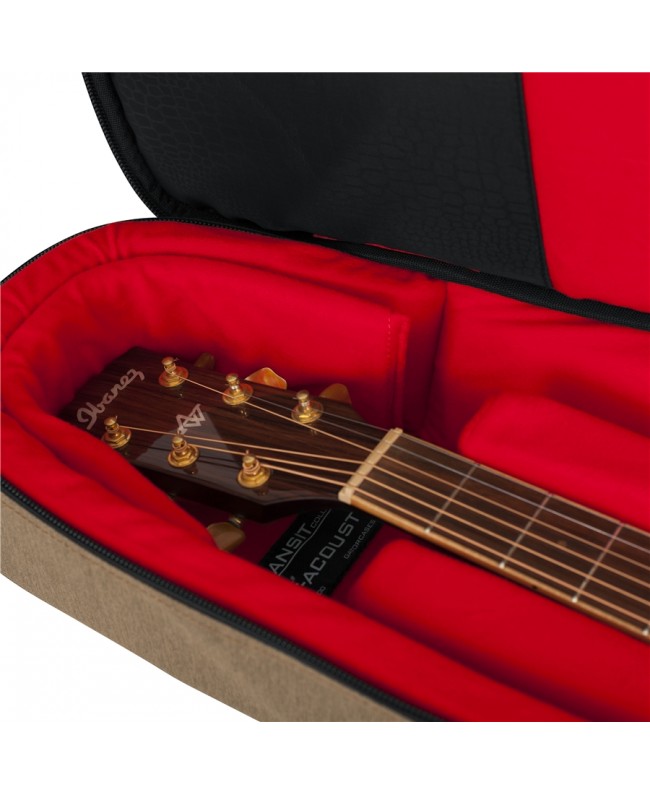 Gator Cases GT-ACOUSTIC-TAN Borsa Transit chitarra acustica Beige Custodie & borse per strumenti
