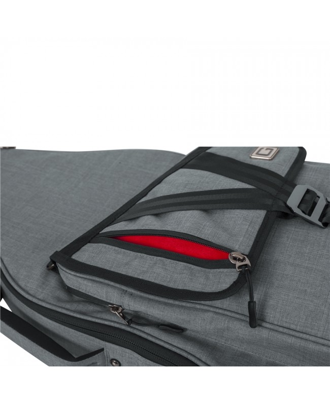 Gator Cases GT-ELECTRIC-GRY E-Gitarren-Transporttasche Hellgrau Koffer & Taschen für Instrumente