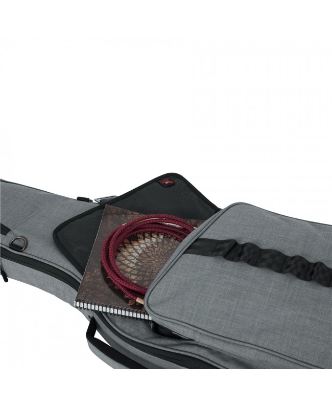 Gator Cases GT-ELECTRIC-GRY Electric Guitar Transit Bag Light Grey Instrument Cases & Bags