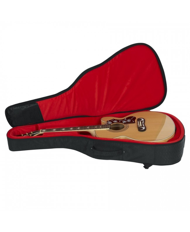 Gator Cases GT-JUMBO-BLK Black Jumbo Acoustic Transit Bag Instrument Cases & Bags