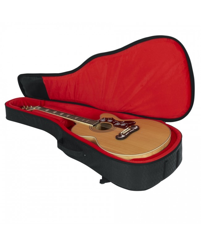 Gator Cases GT-JUMBO-BLK Schwarzer Jumbo-Akustik-Transitbeutel Koffer & Taschen für Instrumente