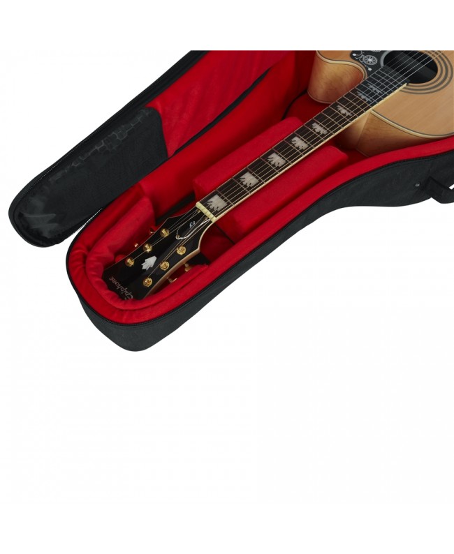 Gator Cases GT-JUMBO-BLK Black Jumbo Acoustic Transit Bag Instrument Cases & Bags