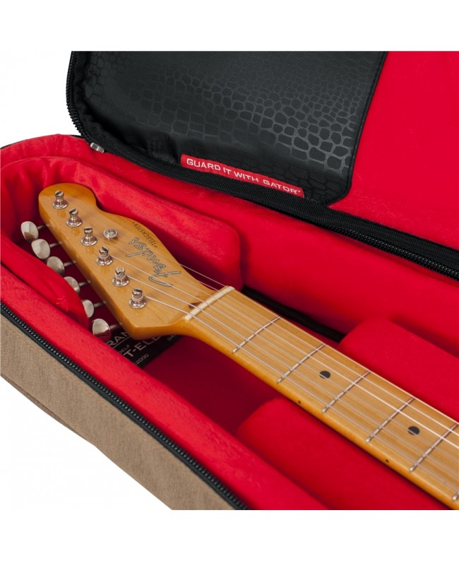 Gator Cases GT-ELECTRIC-TAN Borsa Transit chitarra elettrica Beige Custodie & borse per strumenti