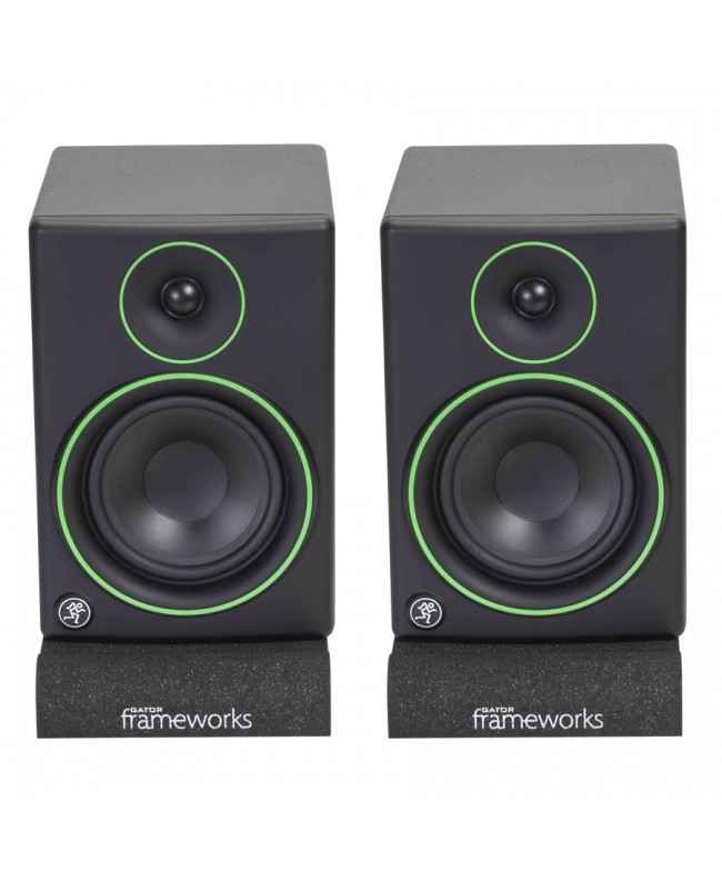 Gator Frameworks GFW-ISOPAD-LG Pad di isolamento per monitor da studio - Large Studio Monitor Supports