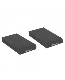 Gator Frameworks GFW-ISOPAD-SM Pad di isolamento per monitor da studio - Small Stative für Studiomonitore