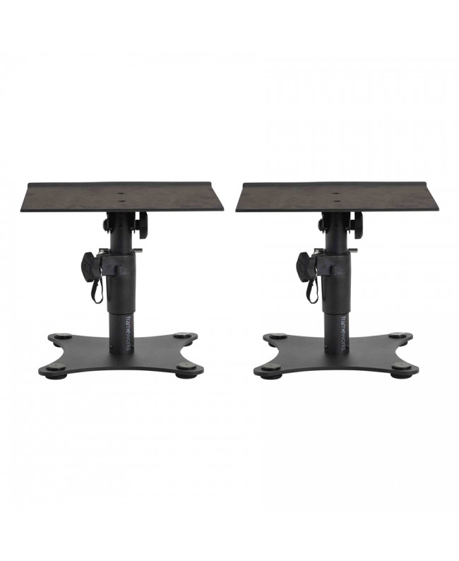 Gator Frameworks GFWSPKSTMNDSK Studio-Monitor-Tischständer Stative für Studiomonitore