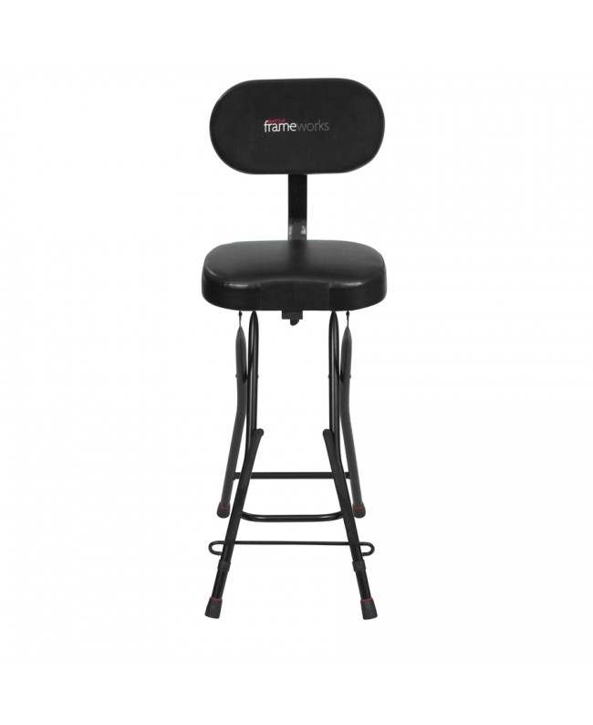 Gator Frameworks GFW-GTR-SEAT Sgabello con stand per chitarra Sgabelli