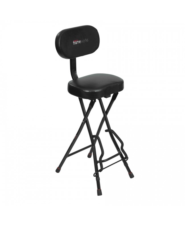 Gator Frameworks GFW-GTR-SEAT Sgabello con stand per chitarra Sgabelli