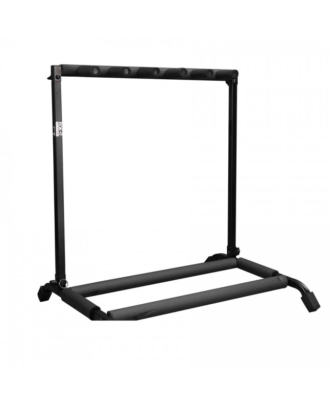 Gator Frameworks RI-GTR-RACK5 Supporto pieghevole per 5 chitarre