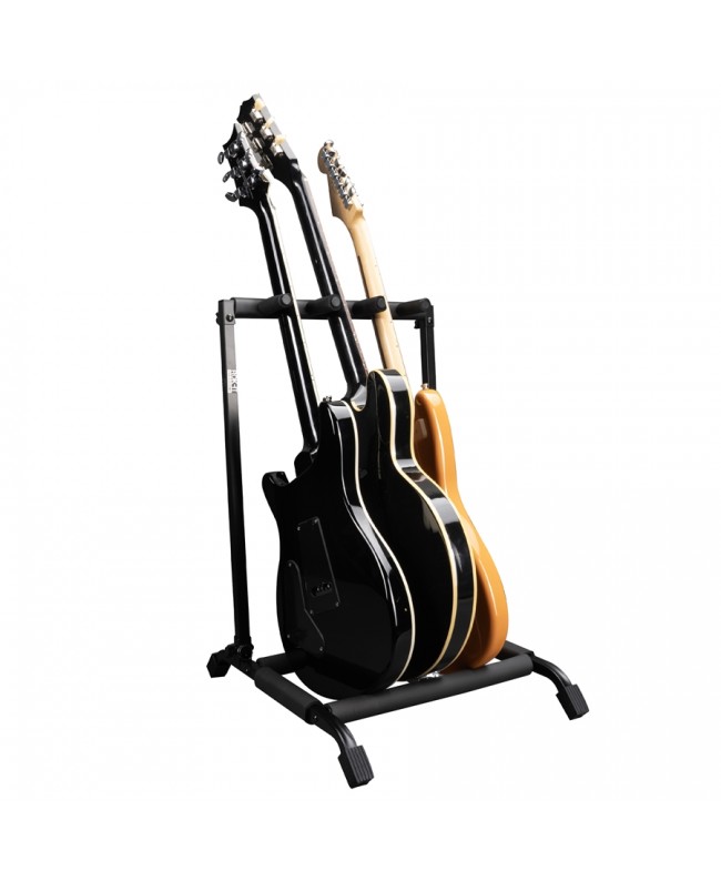 Gator Frameworks RI-GTR-RACK3 Faltbarer Ständer für 3 Gitarren E-Gitarren-Stative