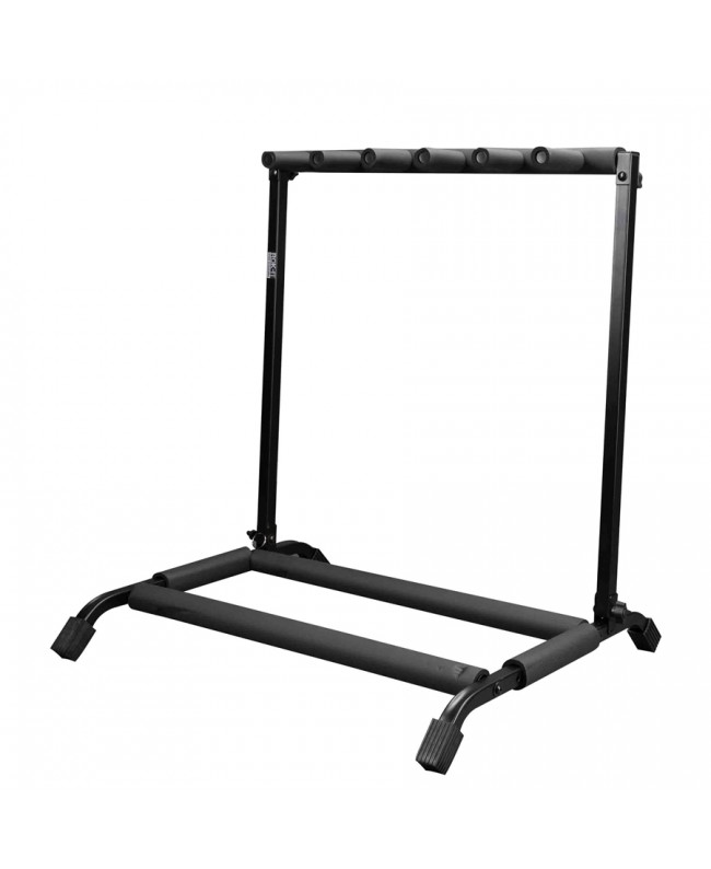 Gator Frameworks RI-GTR-RACK5 Faltbarer Ständer für 5 Gitarren E-Gitarren-Stative