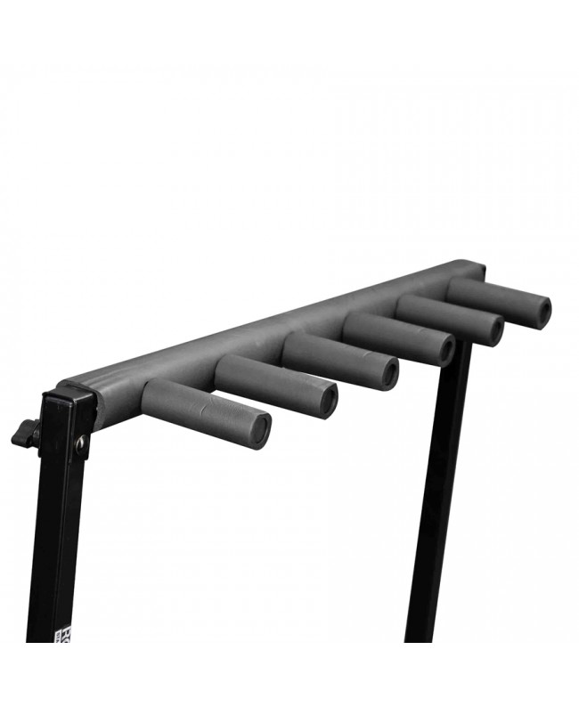 Gator Frameworks RI-GTR-RACK5 Supporto pieghevole per 5 chitarre