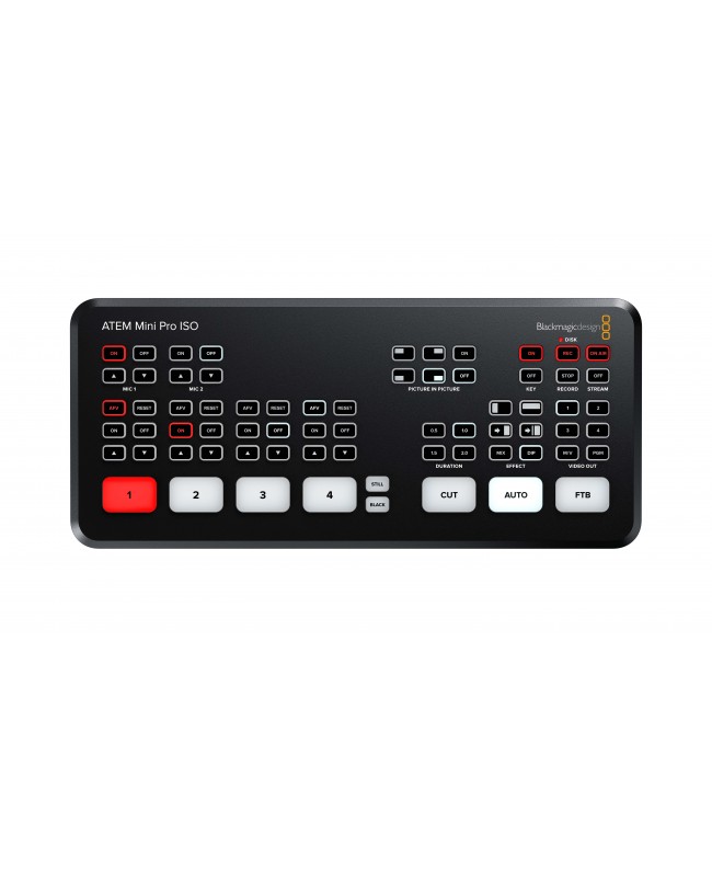 Blackmagic Design ATEM Mini Pro ISO Mixer e Switcher di produzione