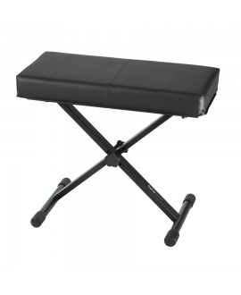 Gator Frameworks GFW-KEY-BNCH-1 Panchina per tastiera nera Stools