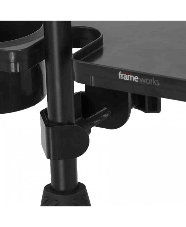 Gator Frameworks GFW-MICACCTRAY Vassoio per accessori con portabicchiere per asta microfonica Zubehör
