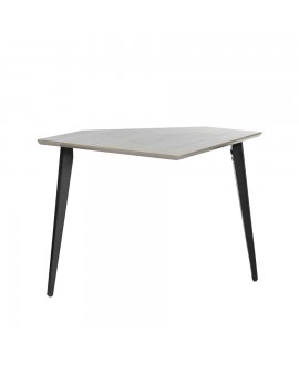 Gator Frameworks GFW-ELITEDESKCRNR-GRY Angolo scrivania workstation Elite in grigio driftwood per studi e creator Studiomöbel