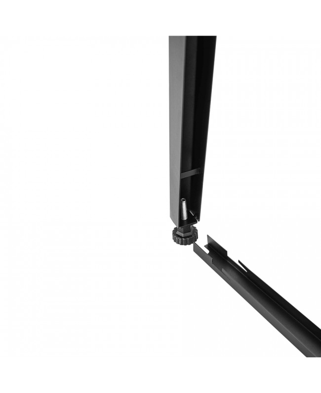 Gator Frameworks GFW-ELITEKEYTBL61-BLK Workstation in legno nera per tastiere fino a 61 tasti Mobili da Studio