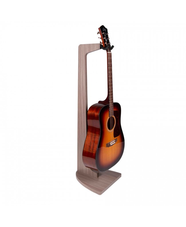 Gator Frameworks GFW-ELITEGTRHNGSTD-GRY Stand appendi-chitarra in finitura grigio driftwood Studio furniture