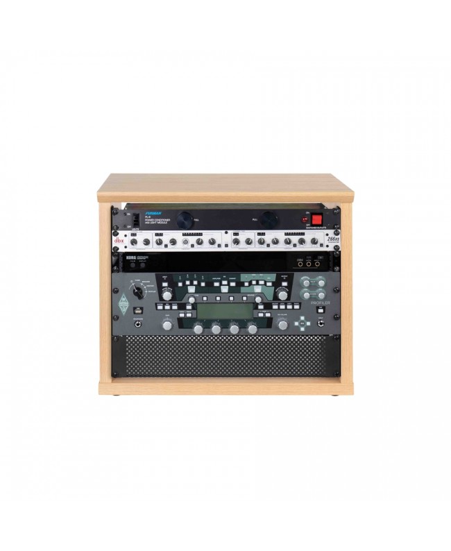 Gator Frameworks GFW-ELITERK-8U-MPL Rack 8U in legno naturale finitura opaca 19" Racks