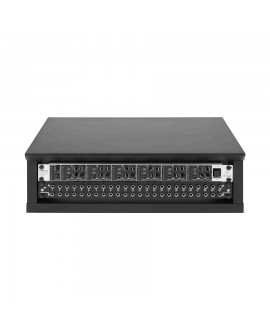 Gator Frameworks GFW-ELITERK-2U-BLK Rack in legno 2U, colore nero standard Rack 19"