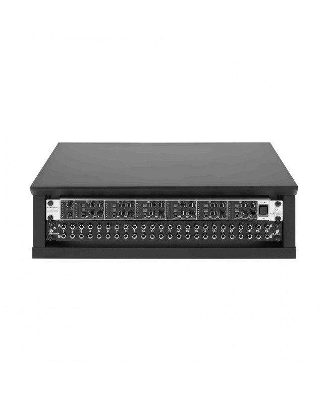 Gator Frameworks GFW-ELITERK-2U-BLK Rack in legno 2U, colore nero standard Rack 19"