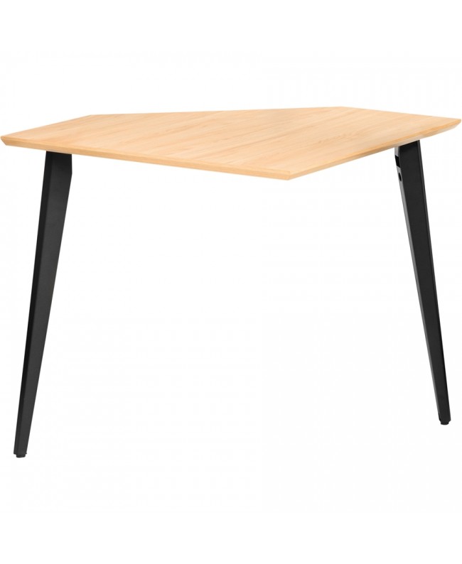 Gator Frameworks GFW-ELITEDESKCRNR-MPL Angolo scrivania workstation Elite in acero naturale opaco per studi e creator Mobili ...
