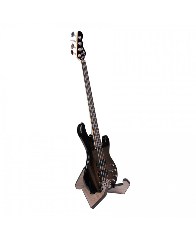 Gator Frameworks GFW-ELITEGTRXSTD-GRY Guitar X Stand in Driftwood Gray Finish Studio furniture