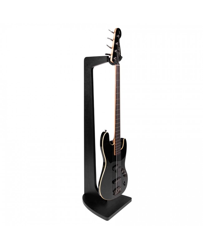 Gator Frameworks GFW-ELITEGTRHNGSTD-BLK Stand appendi-chitarra in finitura nera Studiomöbel