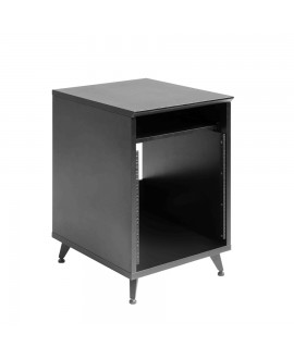 Gator Frameworks GFW-ELITEDESKRK-BLK Rack studio 10U in nero Rack 19"