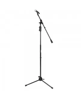 Gator Frameworks GFW-MIC-2110 Deluxe microphone stand with tripod base and fixed arm Floor Stands