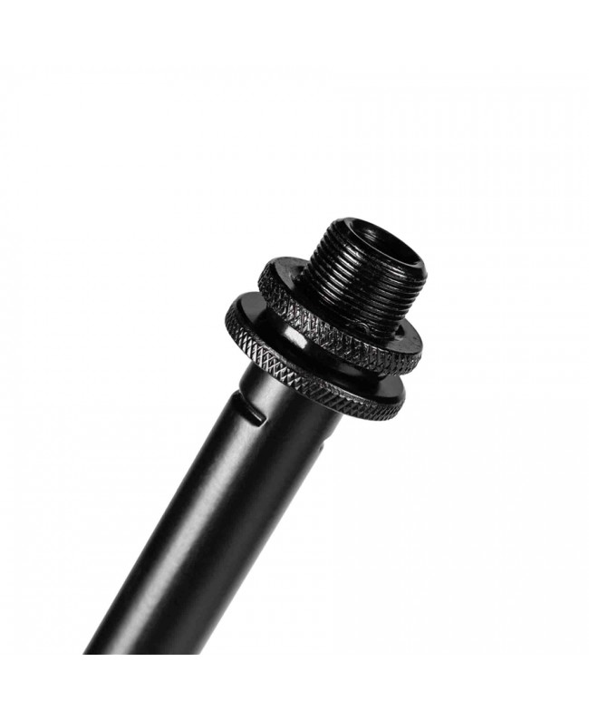 Gator Frameworks GFW-MIC-2110 Supporto microfonico deluxe con base treppiede e braccio fisso Supporti da pavimento