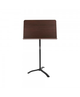 Gator Frameworks GFW-MUS-5000 - Leggio musicale in legno per direttore con base pieghevole Supporti per leggii