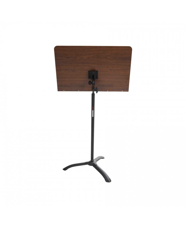 Gator Frameworks GFW-MUS-5000 - Leggio musicale in legno per direttore con base pieghevole Supporti per leggii