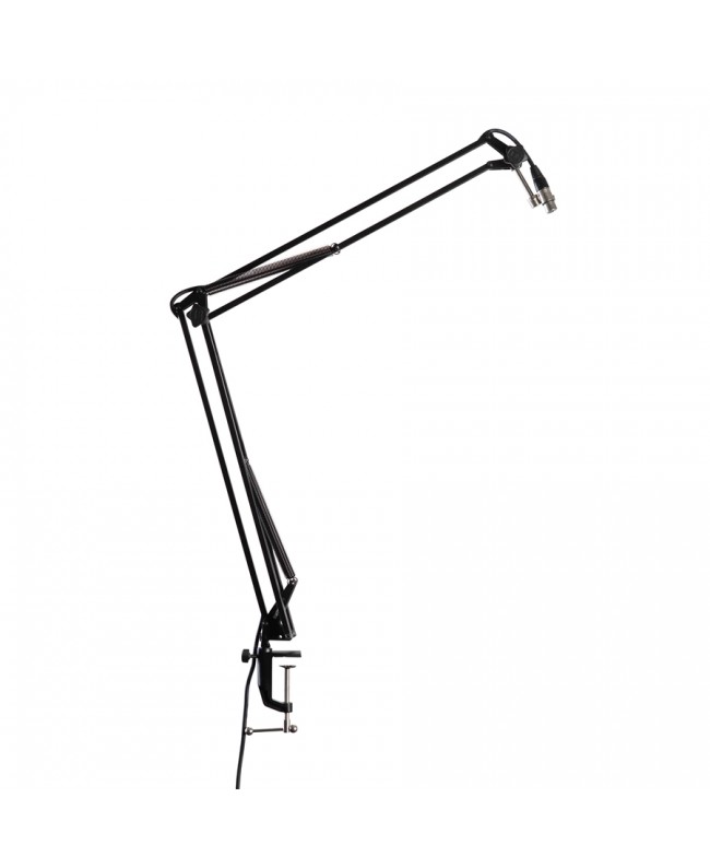 Gator Frameworks GFWMICBCBM1000 - Asta microfonica broadcast con montaggio da scrivania Tischstative