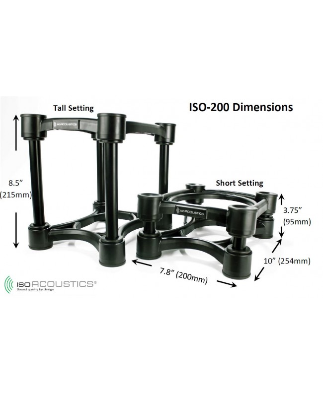 IsoAcoustics ISO-200 Supports