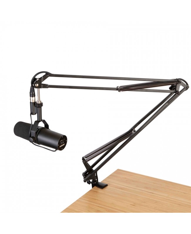 Gator Frameworks GFWMICBCBM1000 - Asta microfonica broadcast con montaggio da scrivania Table Stands