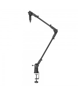 Gator Frameworks GFWMICBCBM0500 - Asta microfonica broadcast con profilo alleggerito Tischstative