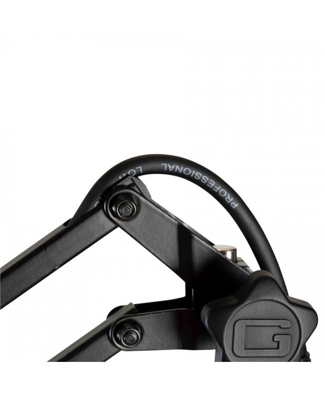 Gator Frameworks GFWMICBCBM1000 - Asta microfonica broadcast con montaggio da scrivania Table Stands