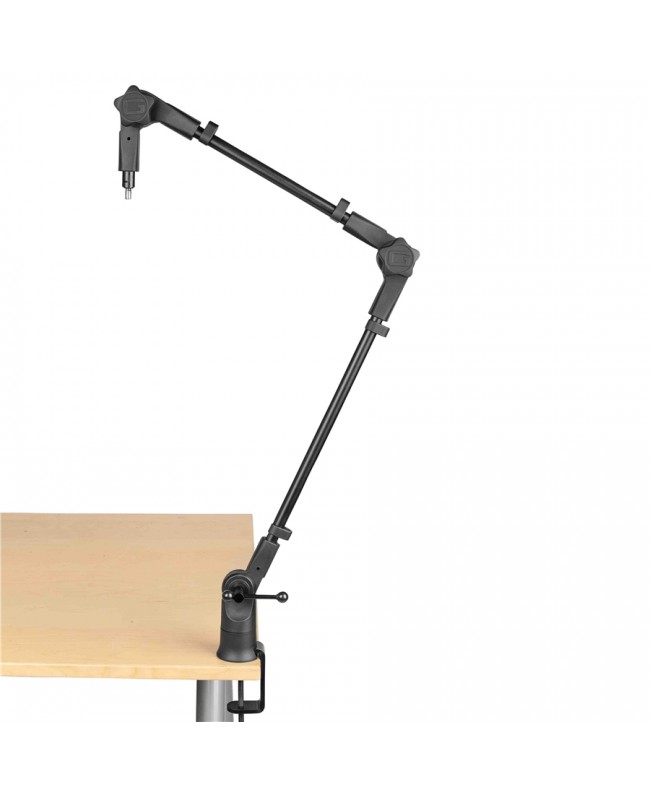 Gator Frameworks GFWMICBCBM0500 - Asta microfonica broadcast con profilo alleggerito Supporti da tavolo