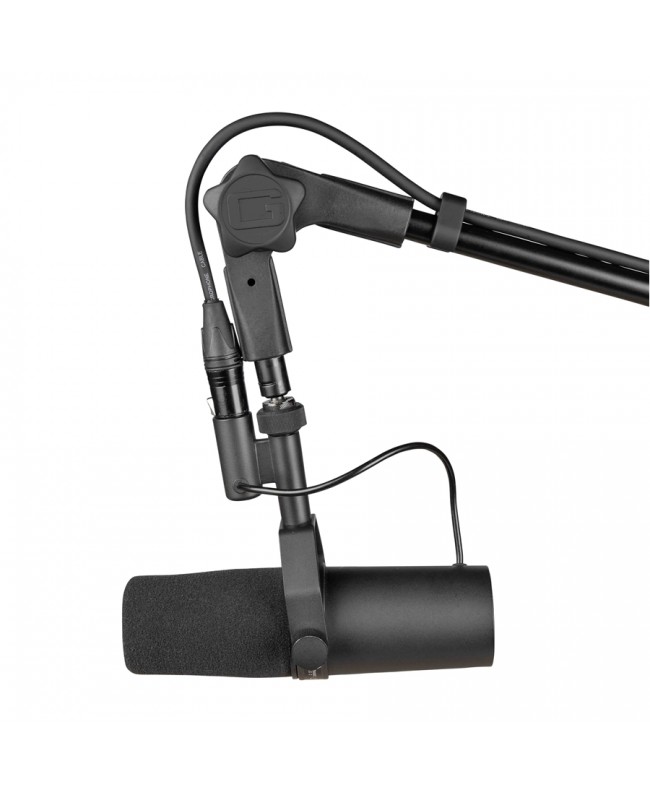 Gator Frameworks GFWMICBCBM0500 - Asta microfonica broadcast con profilo alleggerito Table Stands