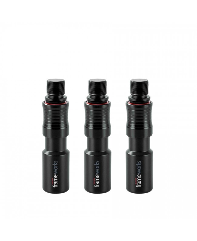 Gator Frameworks GFW-MIC-QRTOP3PK - Set of 3 quick release adapters for microphone Accessories