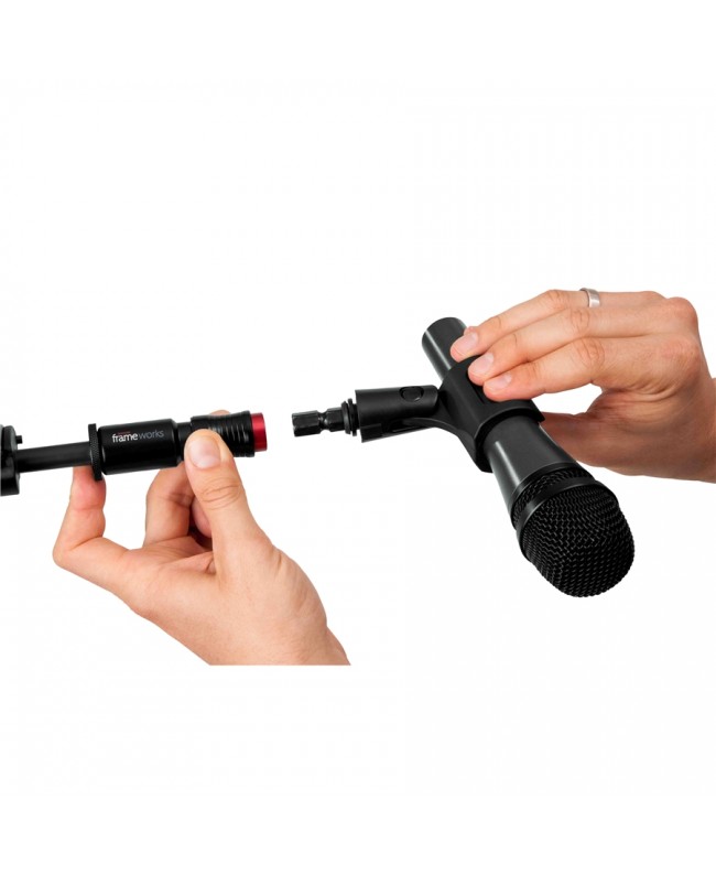 Gator Frameworks GFW-MIC-QRTOP3PK - Satz mit 3 Schnellwechseladaptern für Mikrofon Zubehör