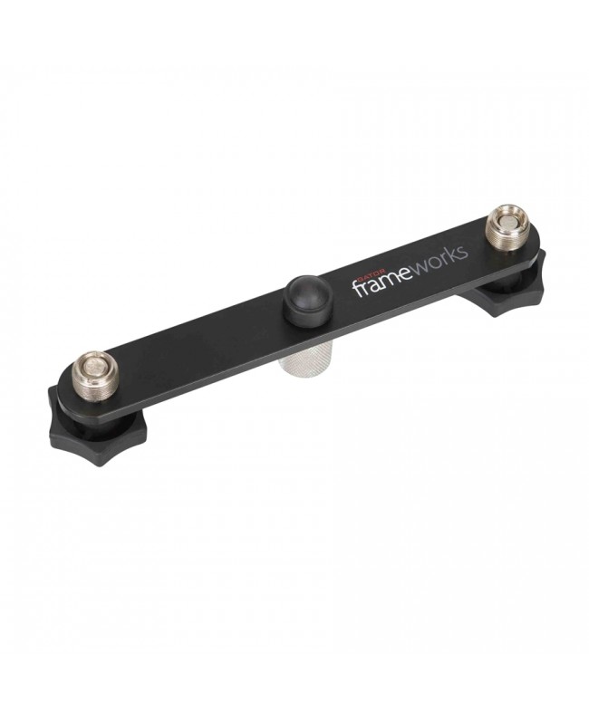 Gator Frameworks GFWMIC1TO2 Supporto barra microfonica 1 a 2 Accessori
