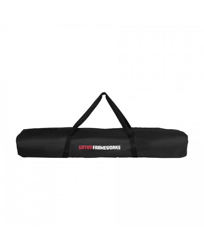 Gator Frameworks GFW-MIC-6TRAY Vassoio per 6 microfoni compatibile con stand microfonici Borse per aste microfono