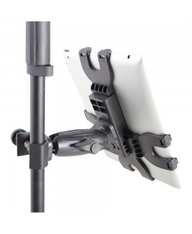 Gator Frameworks GFW-UTL-TBLTCLMP Verstellbare Halterung für iPad und Tablet Tablet-Stative