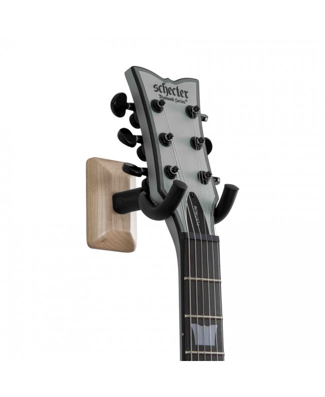 Gator Frameworks GFW-GTR-HNGRMPL Gitarrenwandhalterung mit Ahornplatte Wandhalterungen
