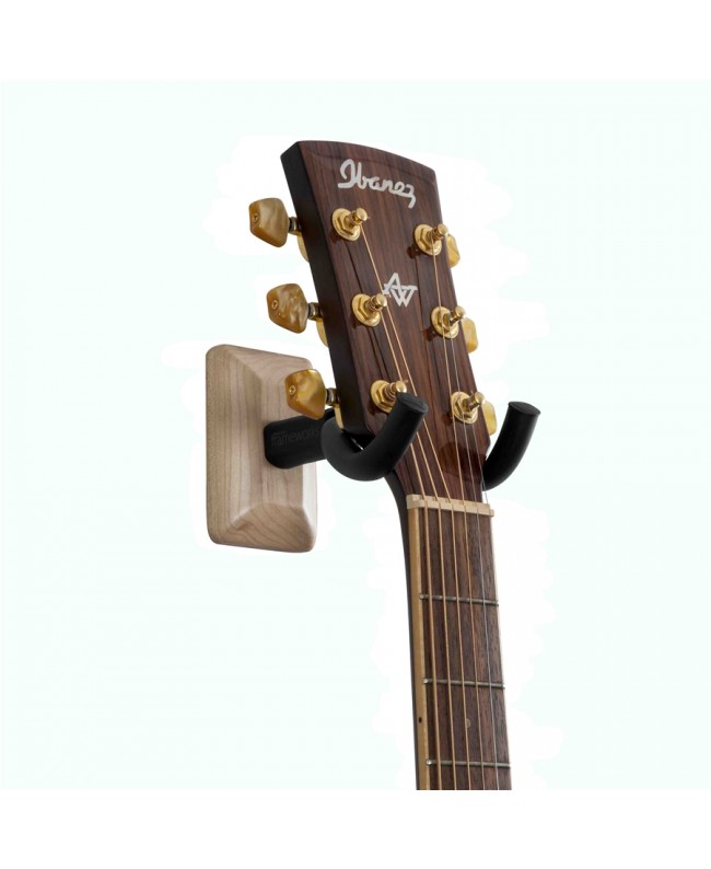 Gator Frameworks GFW-GTR-HNGRMPL Supporto a muro per chitarra con piastra in acero Supporti a muro