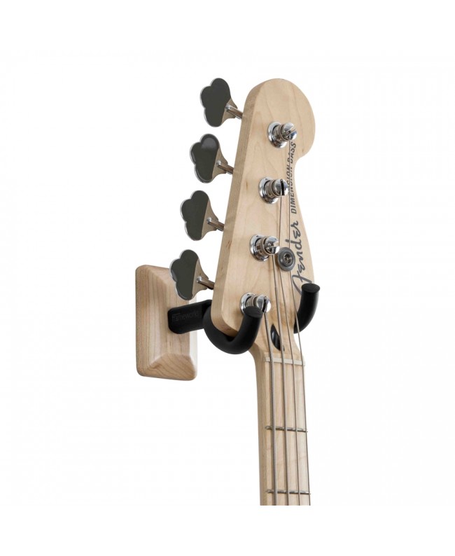 Gator Frameworks GFW-GTR-HNGRMPL Supporto a muro per chitarra con piastra in acero Supporti a muro